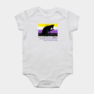 Our Flag Means Gender Is A Social Construct Baby Bodysuit